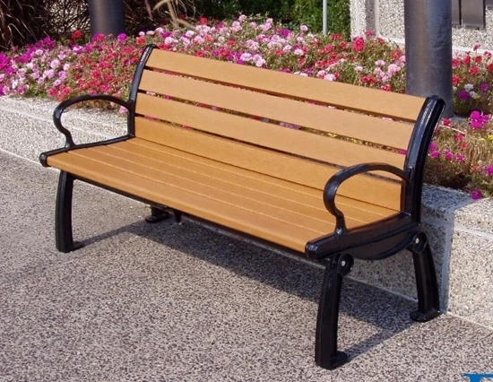 Jayhawk Plastics PB4_HER Heritage 4' Bench - Image 2