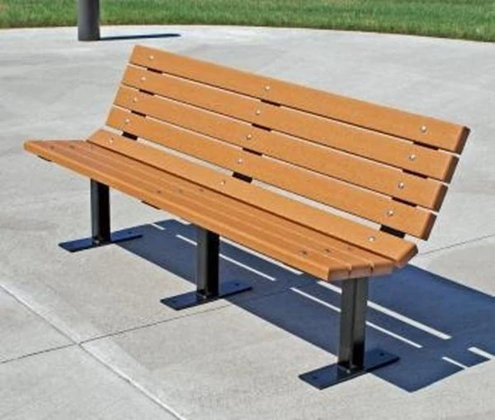 Jayhawk Plastics PB6_BFCON Contour 6' Bench - Image 4