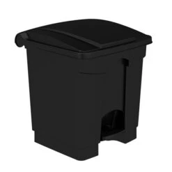 9924 Plastic Step-On Receptacle, 8 Gallon