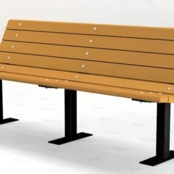 Jayhawk Plastics PB6_BFCON Contour 6' Bench