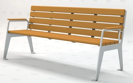 Plaza Bench P/N PB6 _PLZ