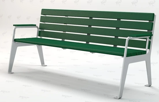 Plaza Bench P/N PB6 _PLZ - Image 3