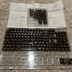 None JTK HSA Brown And Cream Keycap Bundle