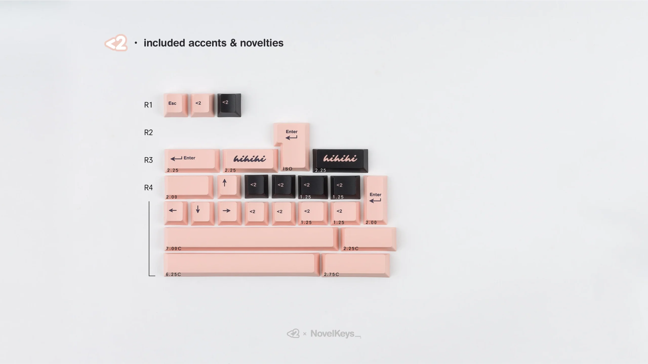 None Pbt Keycaps Bundle 4 Set - Image 4