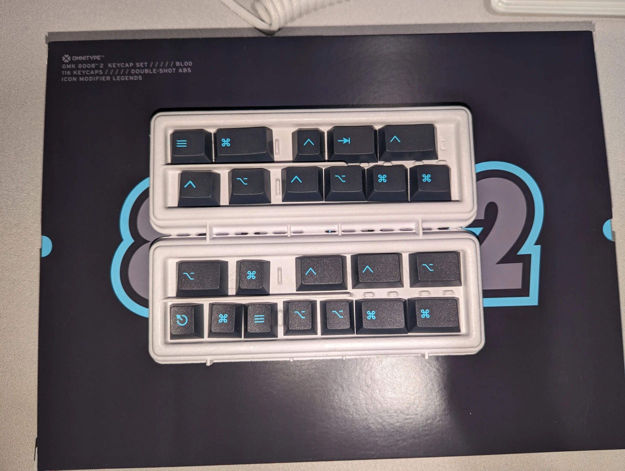 None GMK 80082 BLOO Base Kit + Spacebar Kit + Modern Icon Mods Kit - Image 4