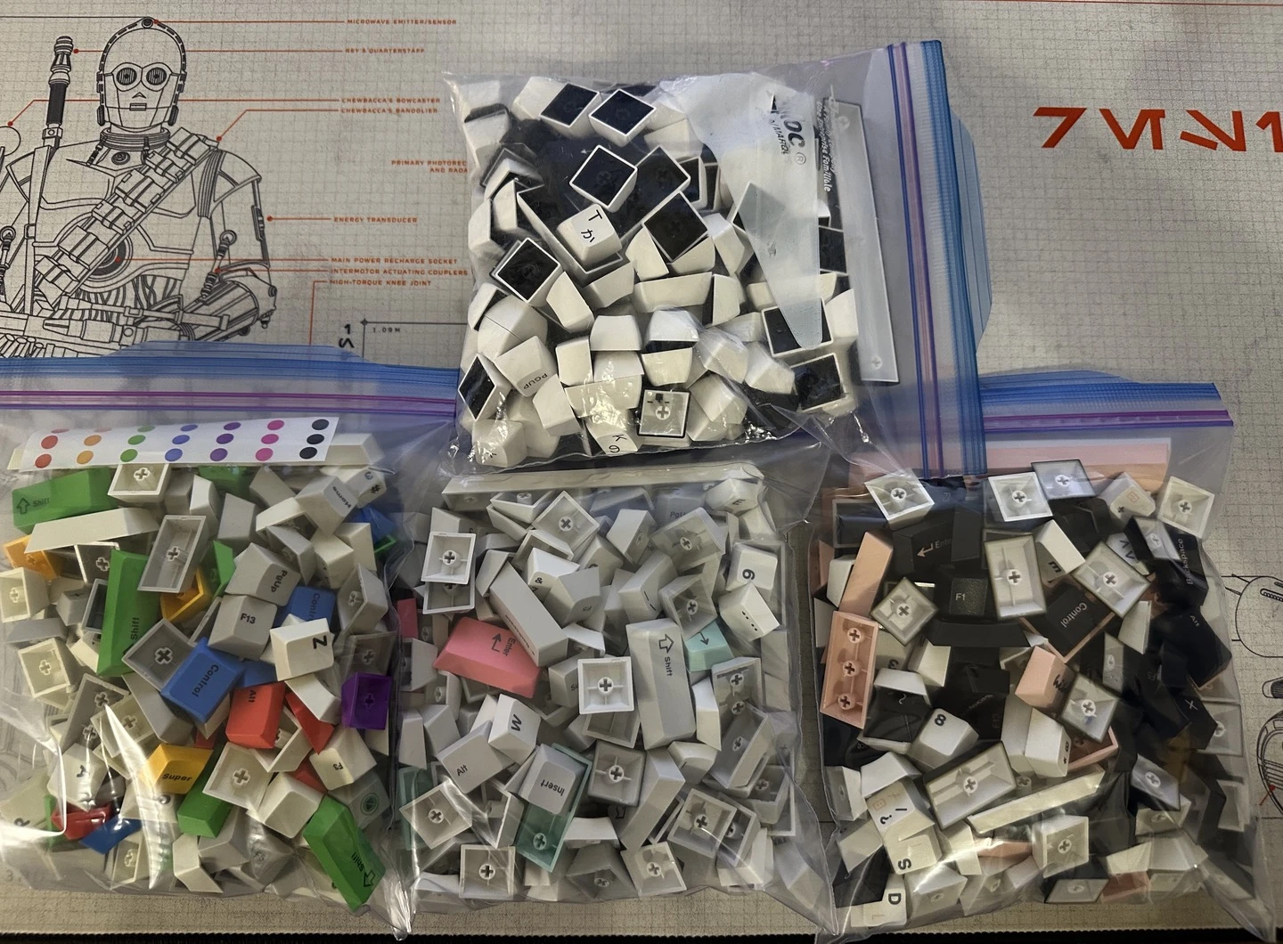 None Pbt Keycaps Bundle 4 Set - Image 2