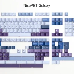 None NicePBT Galaxy Keycaps